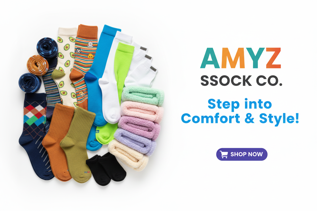 Amyz Sock Store Banner