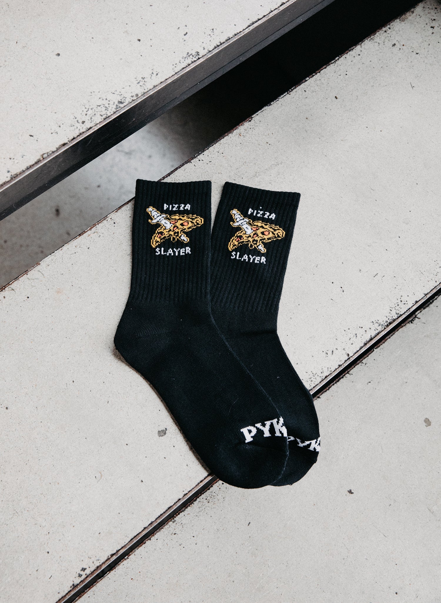 Pizza Slayer Socks